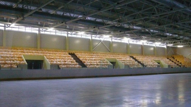 строительство ледовой арены в Верхней Пышме